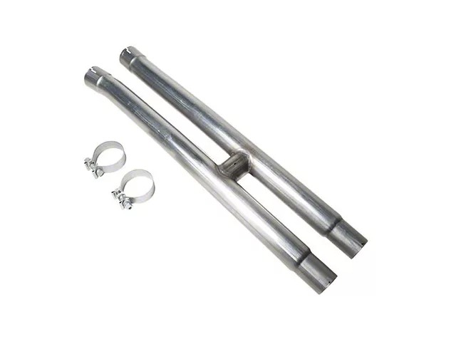 Roush Resonator Delete Cut and Clamp H-Pipe (Mustang GT, Dark Horse)