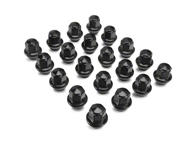 Ford Performance Black Lug Nut Kit; 14mm x 1.50; Set of 20-thumbnail