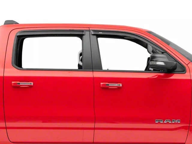 Ventvisor Window Deflectors; Front and Rear; Dark Smoke-thumbnail