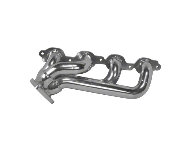BBK 1-3/4-Inch Shorty Headers; Polished Silver Ceramic