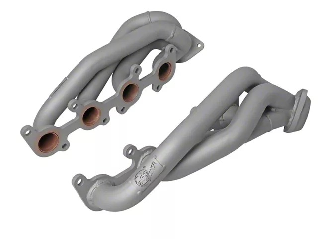 AFE 1-5/8-Inch Twisted Steel Shorty Headers; Titanium Ceramic-thumbnail