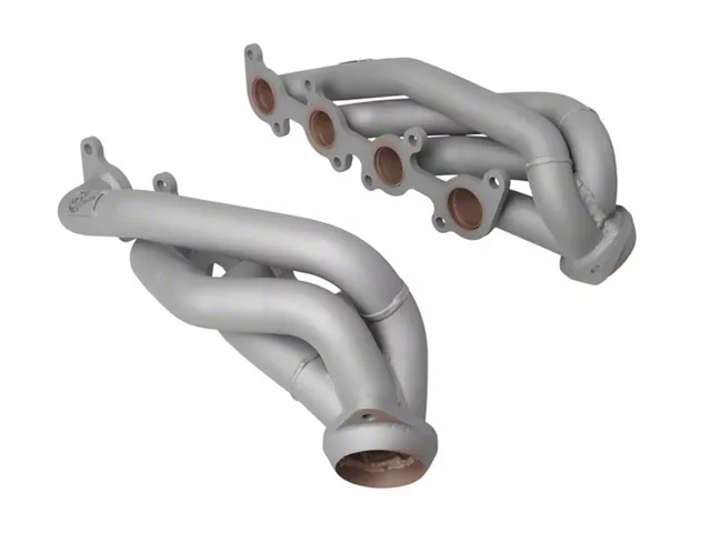 AFE 1-5/8-Inch Twisted Steel Shorty Headers; Titanium Ceramic